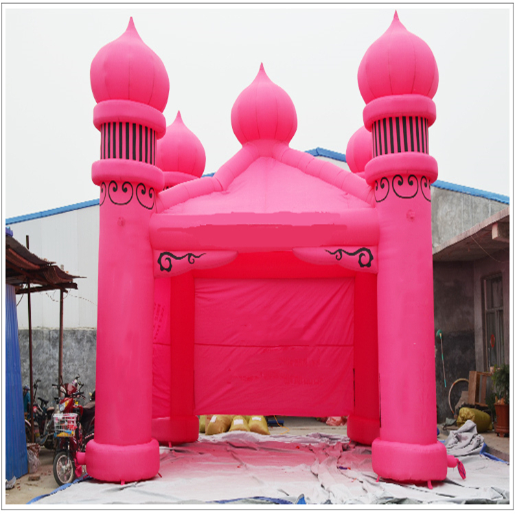 天水粉色户外帐篷
